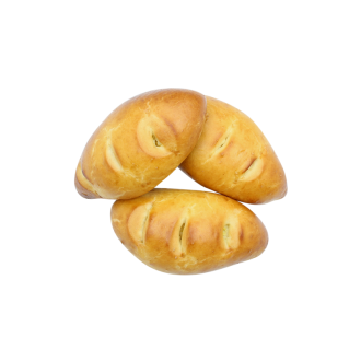 Булочка с рисом и яйцом